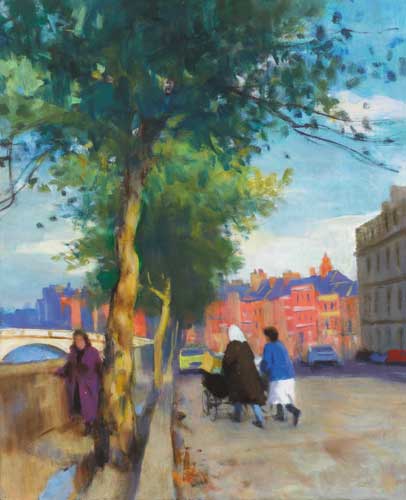 QUAYSIDE by Gerald J. Bruen sold for �8,200 at Whyte's Auctions