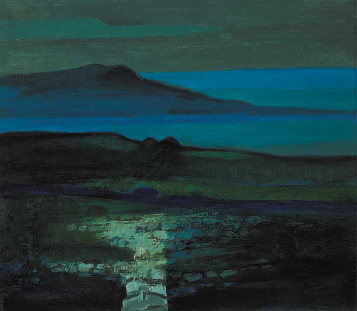 BLUE EVENING by Arthur Armstrong RHA (1924-1996) RHA (1924-1996) at Whyte's Auctions