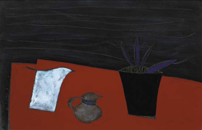 WHITE JUG - NIGHT SEA, 1992 by Jane O'Malley (b.1944) at Whyte's Auctions