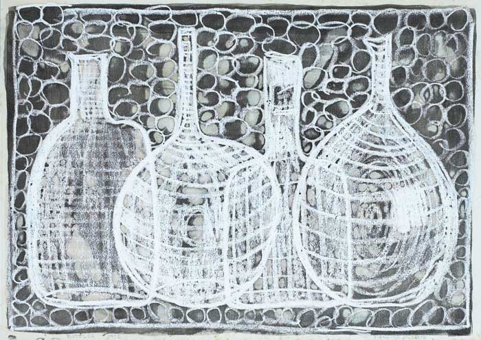 BOTTLES, 1973 by Marianne McElroy  at Whyte's Auctions