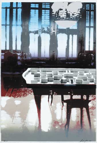 DIVINING TABLE I, 1996 by Andrew Folan RHA (b.1956) at Whyte's Auctions