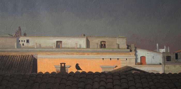 ROOFTOPS, GRAVINA IN PUGLIA, 2007 by Stuart Morle sold for �2,200 at Whyte's Auctions