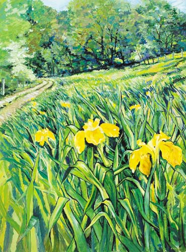 IRISES, 2007 by Liam O Broin (b.1944) at Whyte's Auctions