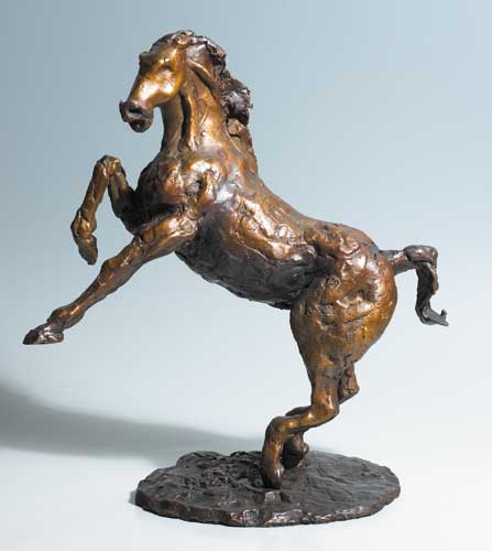 REARING HORSE, 2006 by Selma McCormack (b.1943) at Whyte's Auctions