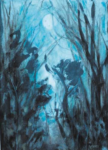 NIGHTSHAPES IN WINTER by Pauline Merry  at Whyte's Auctions
