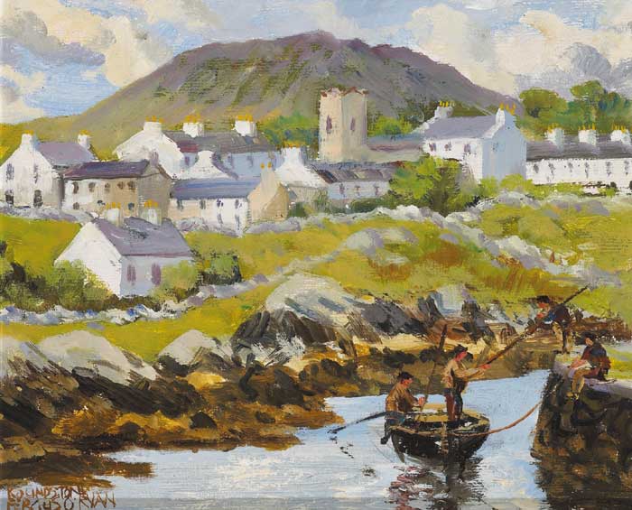 ROUNDSTONE by Fergus O'Ryan sold for �2,000 at Whyte's Auctions