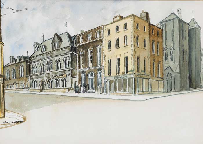 MOLESWORTH STREET NO MORE by Liam C. Martin (1934-1998) at Whyte's Auctions