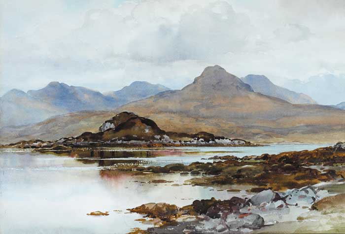 LOW TIDE, BERTRAGHBOY BAY, CONNEMARA by Frank Egginton RCA (1908-1990) at Whyte's Auctions