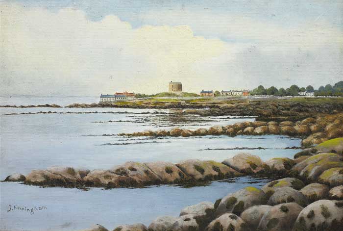 SANDYCOVE, DUBLIN BAY by J. Cunningham (fl.1920s) at Whyte's Auctions