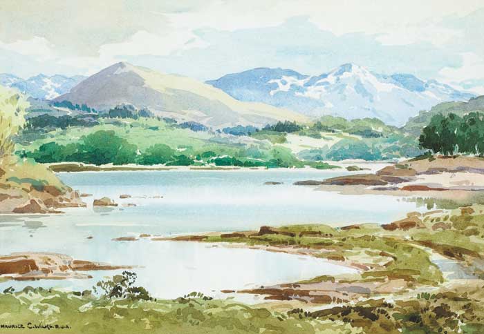 GLEN AFFRIC, INVERNESS-SHIRE by Maurice Canning Wilks RUA ARHA (1910-1984) at Whyte's Auctions