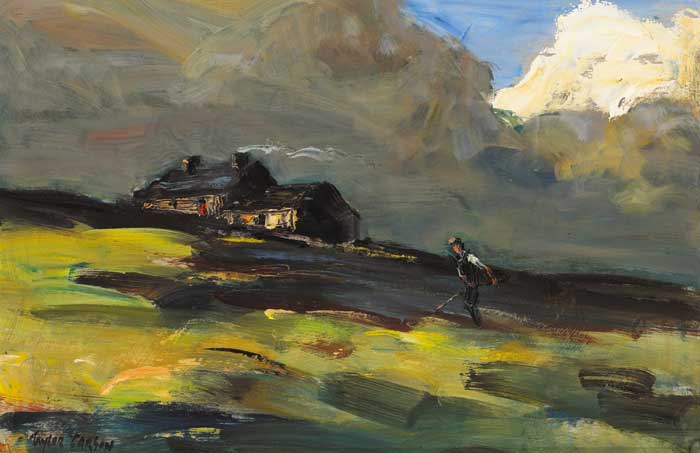 HILL FARMSTEAD by Robert Taylor Carson HRUA (1919-2008) at Whyte's Auctions