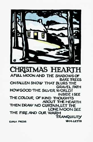 CHRISTMAS HEARTH by Dorothy Blackham (1896-1975) at Whyte's Auctions