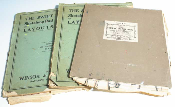 THREE SKETCHBOOKS, circa 1936 by Sylvia Cooke-Collis (1900-1973) at Whyte's Auctions