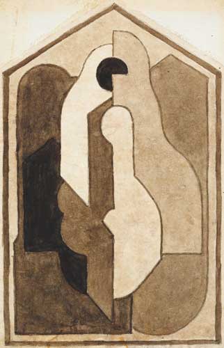 STUDY FOR DECORATION, circa 1923 by Mainie Jellett (1897-1944) at Whyte's Auctions