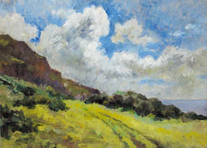 WICKLOW LANDSCAPE by Mainie Jellett (1897-1944) at Whyte's Auctions