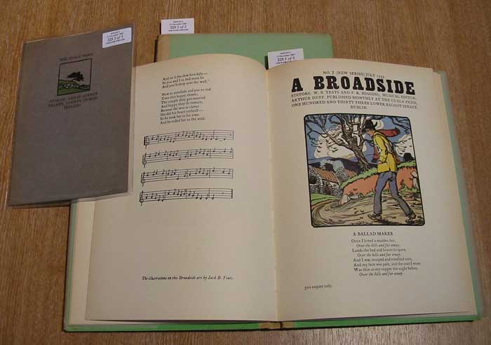 BROADSIDES: A COLLECTION OF OLD AND NEW SONGS, 1935, and A COLLECTION OF NEW IRISH AND ENGLISH SONGS, 1937 by Jack Butler Yeats RHA (1871-1957) RHA (1871-1957) at Whyte's Auctions