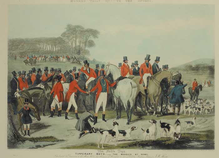 MOORE'S TALLY HO! TO THE SPORTS, TIPPERARY 1852-53 by Francis Calcott Turner (1795-1865) at Whyte's Auctions