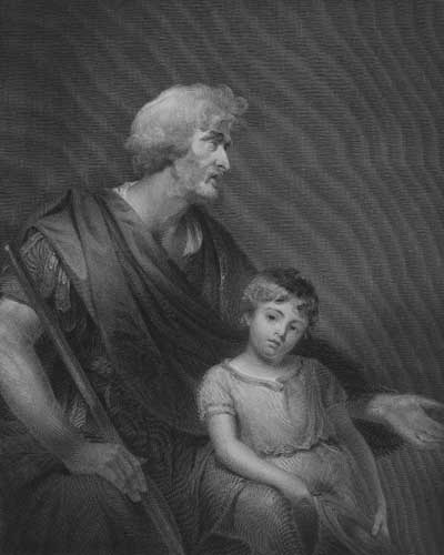BELISARIUS, 1844 by Sir Martin Archer Shee PRA HRHA (1769-1850) at Whyte's Auctions