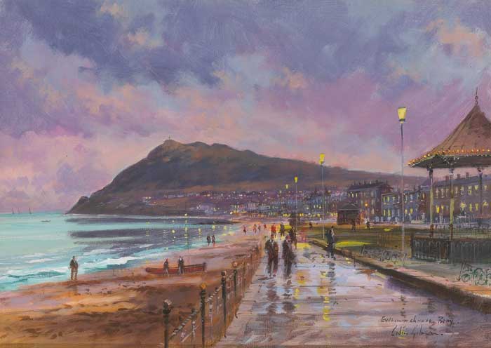 EVENING SHOWER, BRAY by Colin Gibson RUA (b.1948) at Whyte's Auctions