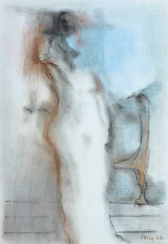 UNTITLED FIGURE STUDY, 1968 by John Kelly RHA (1932-2006) at Whyte's Auctions