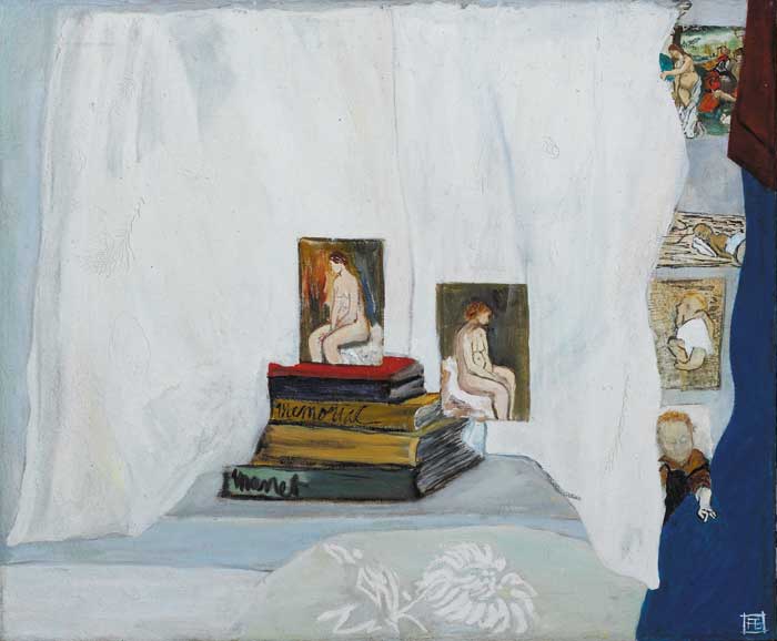 FATIMA MANSIONS INTERIOR by Finola Graham (b.1945) at Whyte's Auctions