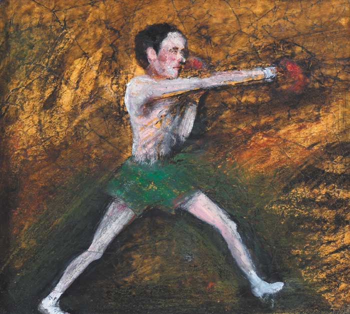 YOUNG BOXER by Rita Duffy PRUA (b.1959) at Whyte's Auctions