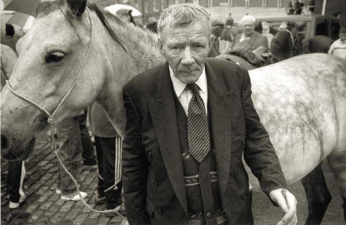 HORSE TRADER, SMITHFIELD HORSE MARKET, 2003 by Andrew Ward (b.1971) at Whyte's Auctions