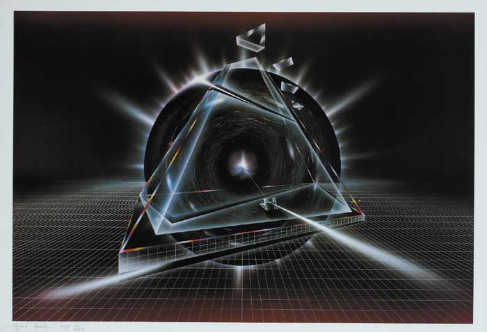 UNTITLED (LIGHT REFRACTING THROUGH A PRISM), 1987 by Michael Ashur (b.1950) at Whyte's Auctions