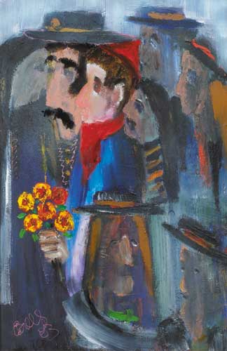 FLOWERS FOR JON JON, 2003 by Bill Griffin sold for �750 at Whyte's Auctions