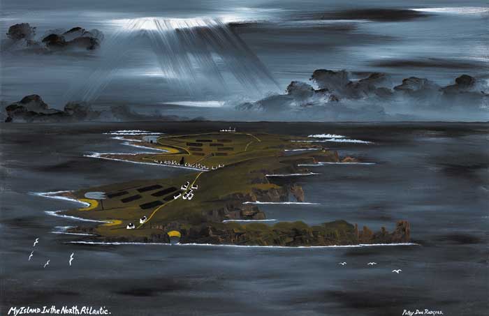 MY ISLAND IN THE NORTH ATLANTIC by Patsy Dan Rodgers (b.1945) at Whyte's Auctions