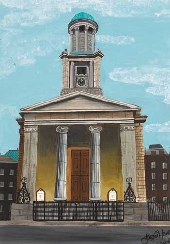 ST. STEPHEN'S, THE PEPPERCANISTER CHURCH, DUBLIN, 2006 by Jacqui Mangan  at Whyte's Auctions