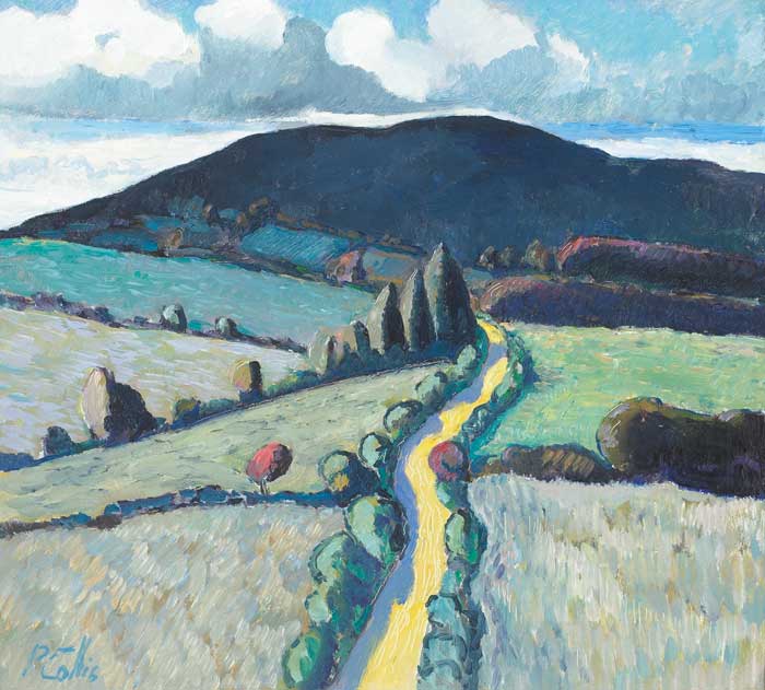 YELLOW ROAD by Peter Collis RHA (1929-2012) RHA (1929-2012) at Whyte's Auctions