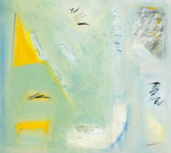 UNTITLED (YELLOW SAILBOATS), 1988 by Mike Fitzharris sold for �2,600 at Whyte's Auctions