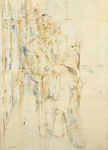 PORTRAIT OF JAMES WARWICK by Basil Blackshaw HRHA RUA (1932-2016) at Whyte's Auctions
