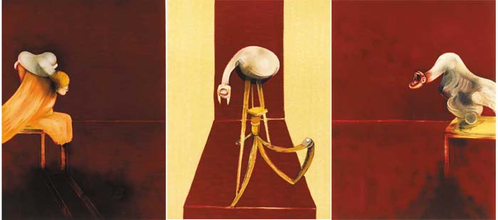 SECOND VERSION OF TRIPTYCH, 1989 by Francis Bacon (1909-1992) (1909-1992) at Whyte's Auctions
