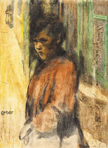 CHILD BY A WINDOW by William Conor OBE RHA RUA ROI (1881-1968) at Whyte's Auctions