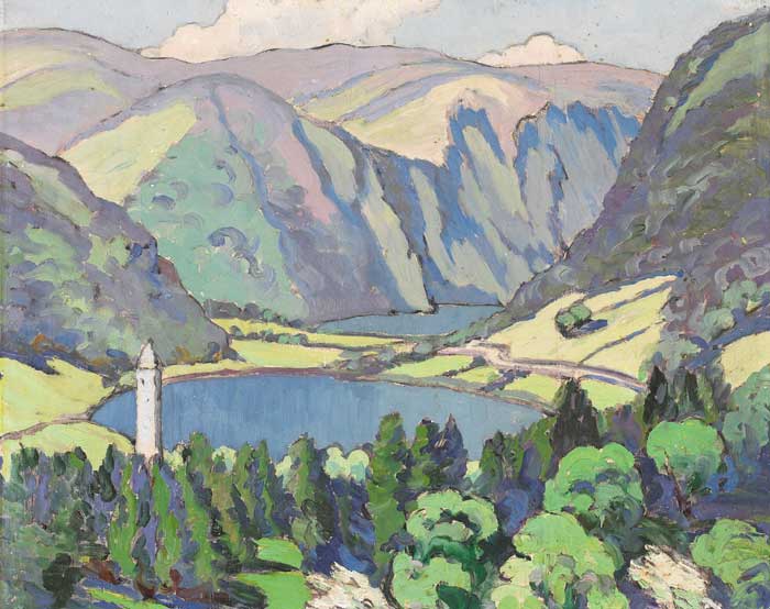 GLENDALOUGH, COUNTY WICKLOW by Letitia Marion Hamilton RHA (1878-1964) at Whyte's Auctions