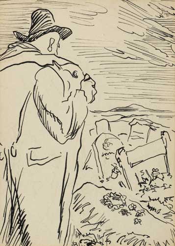 ILLUSTRATION, 'AND TO YOU ALSO', 1944 by Jack Butler Yeats RHA (1871-1957) at Whyte's Auctions