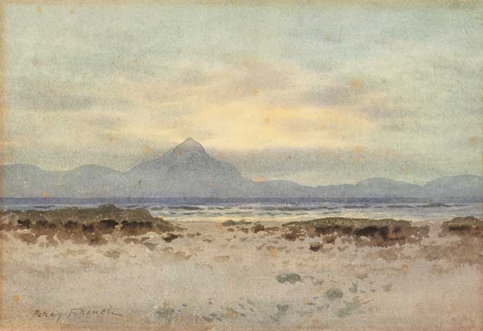 WHERE THE MOUNTAINS OF MOURNE SWEEP DOWN TO THE SEA by William Percy French (1854-1920) at Whyte's Auctions