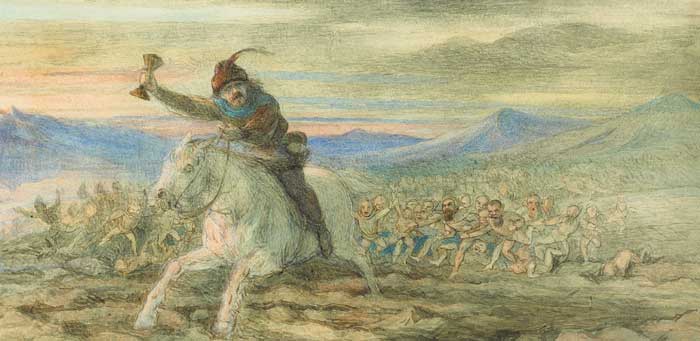 TAM O'SHANTER, THE CHASE OF THE CHALICE by Richard Doyle (1824-1883) at Whyte's Auctions