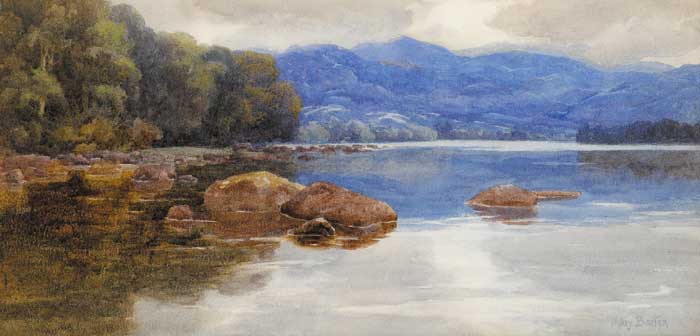 LOUGH ESKE, COUNTY DONEGAL by Mary Georgina Barton SWA (1861-1949) SWA (1861-1949) at Whyte's Auctions