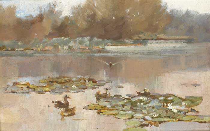ABBYLEIX PARK by Fanny Wilmot Currey WCSI (1848-1917) WCSI (1848-1917) at Whyte's Auctions