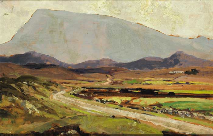 MUCKISH MOUNTAIN, COUNTY DONEGAL by James Humbert Craig RHA RUA (1877-1944) at Whyte's Auctions