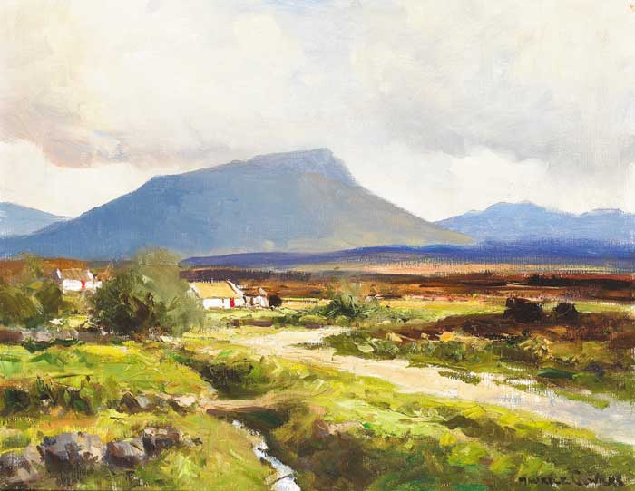 MUCKISH MOUNTAIN, COUNTY DONEGAL by Maurice Canning Wilks RUA ARHA (1910-1984) at Whyte's Auctions