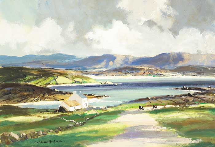 AT FINTRAGH BAY, DONEGAL by George K. Gillespie RUA (1924-1995) at Whyte's Auctions