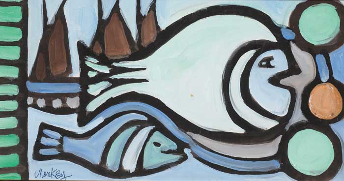 FISH AND SAILS by Markey Robinson (1918-1999) at Whyte's Auctions