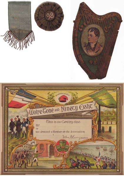 1798 CENTENARY COMMEMORATION, 1898 at Whyte's Auctions