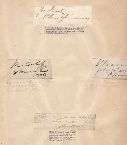 19th Century Political and Legal Dignitaries - Collection of Autographs at Whyte's Auctions