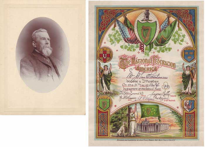 JOHN SWEETMAN, NATIONALIST POLITICIAN, REFORMER, ECONOMIST, FARMER AND WRITER - A VERY IMPORTANT ARCHIVE by John Sweetman (1844-1936) at Whyte's Auctions