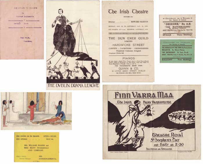 1903-1920 The Theatre Company Of Ireland And The Dublin Drama League
including material relating to Thomas MacDonagh, Pdraig and Willie Pearse, Joseph Mary Plunkett, and other revolutionaries at Whyte's Auctions